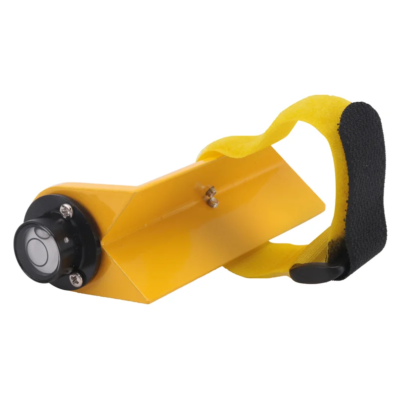 AT43-Circular Vial For Prism Pole Compatible Aluminum Die Cast Rod Level With 20Cm Strap