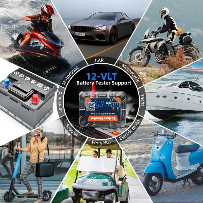 

37JE Wireless 12V Анализаторы Auto Battery Analyzers System