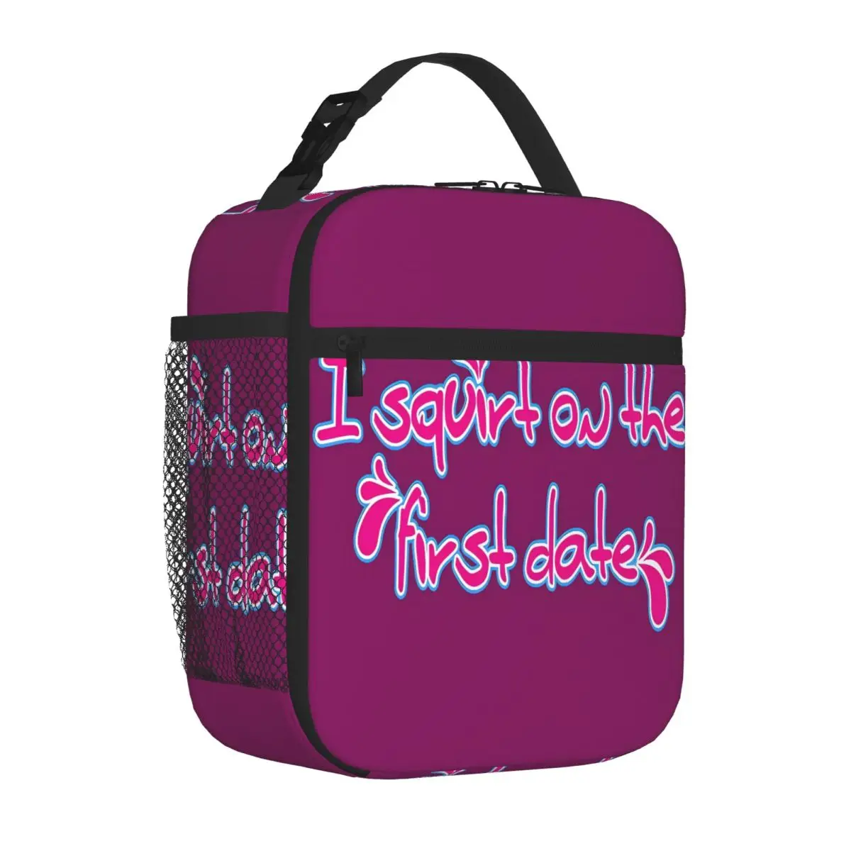 Bestselling I Squirt On The First Date Casual Meal Bag Park Picnic Large Lunch Bag