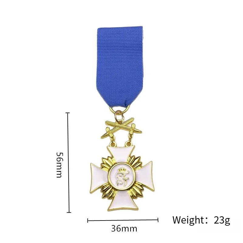 Insigne en métal de la seconde guerre mondiale, médaille commémorative d'honoraire, artisanat de Collection Ottoman prussienne et d'autro-hongroaire