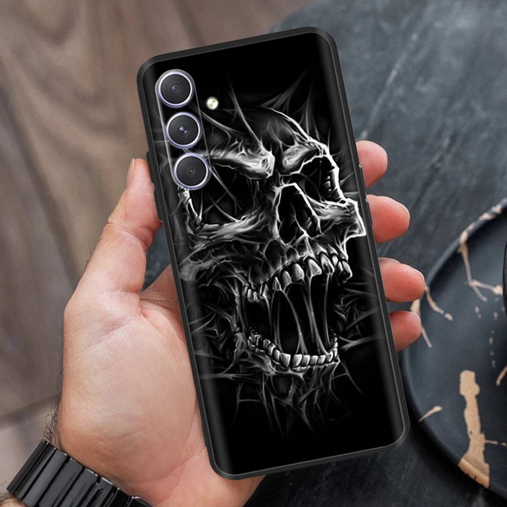 A55 5G Case For Coque Samsung Galaxy A55 Silicone Soft Back Cover For Samsung Galaxy A55 5G Case A556B A556E Protective Shells