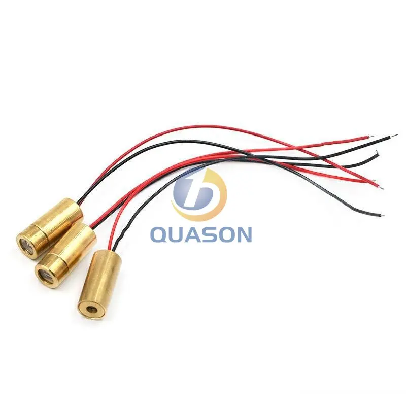 Laser head 650nm 9mm 3V 50mW Laser Cross Diode Module Red Copper Head