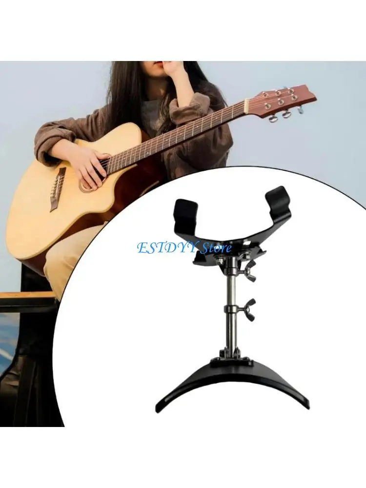 G6DE Guitar Support Stand Guitar Foot Stool Footrest Nonslip Base for Stable Practice