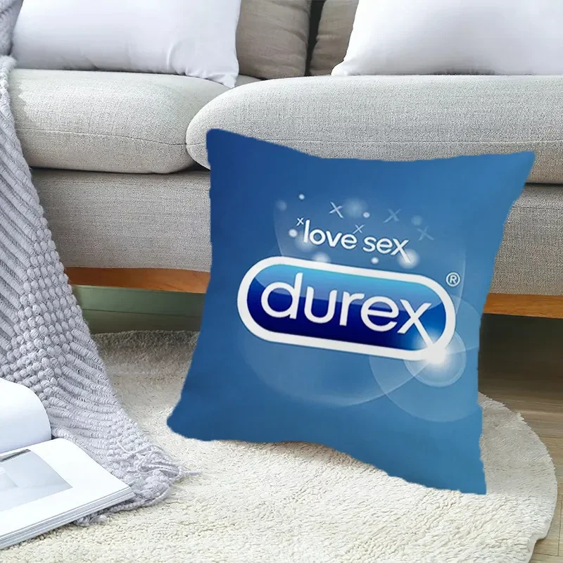 Lounge Chairs  Sofa Cushion  polyester pillowcase Cover 45x45cm Durex Fall Decor  Printing Pillow Covers Decorative Pillowcase