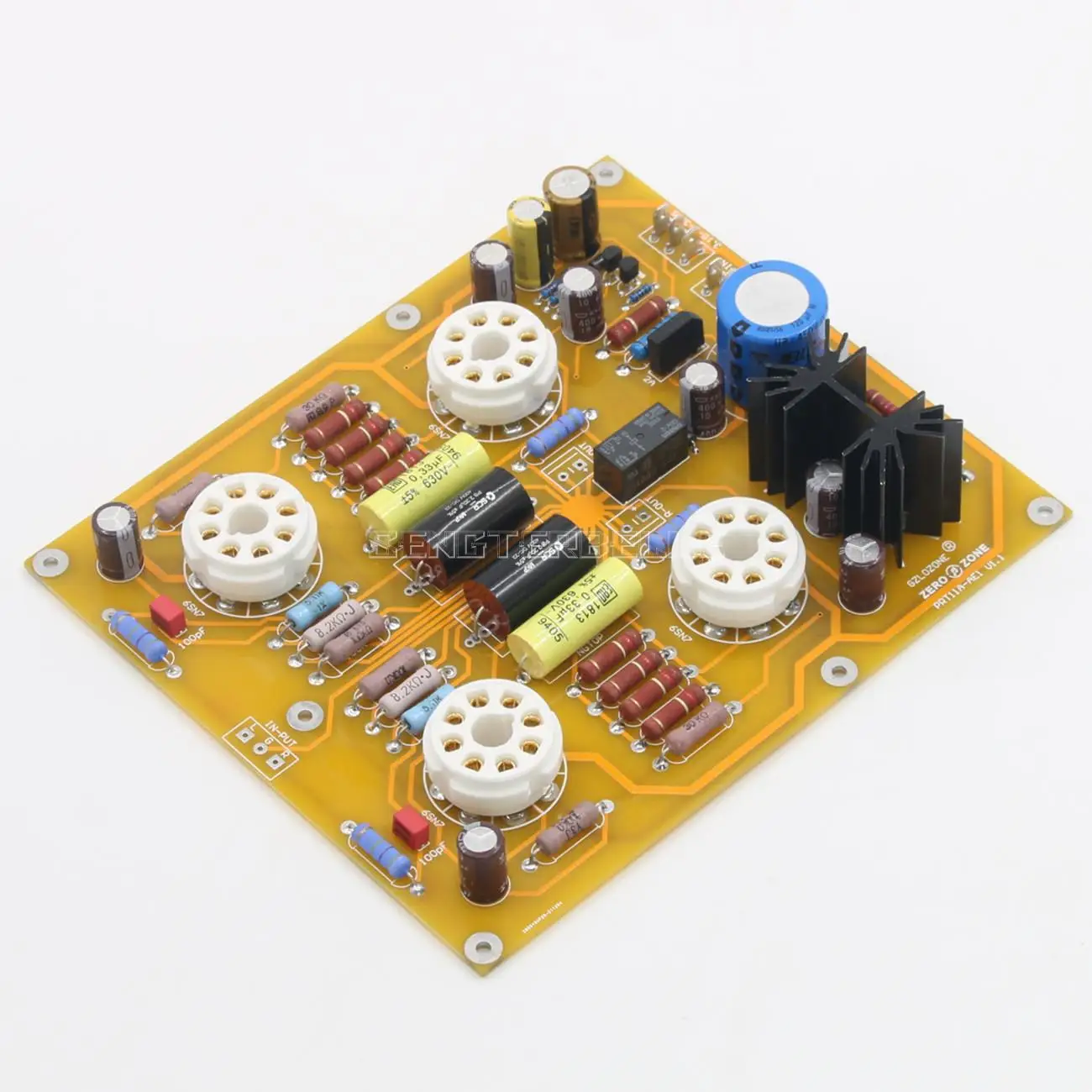 PRT11A HiFi 6SN7/6N8P Vacuum Tube Preamplifier Board Refer CARY-AE1 Preamp Circuit