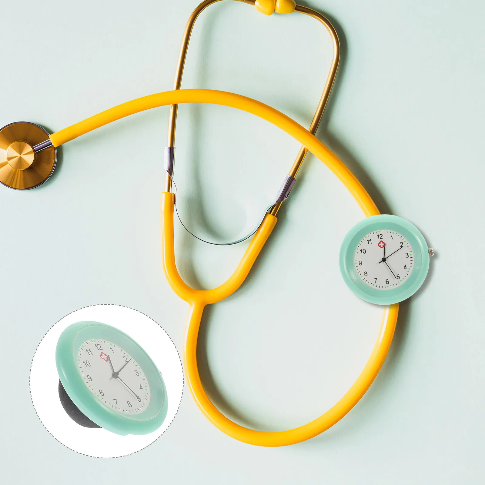 

Stethoscope Watch for Nurse Medical Nurse Watch with Clip Compact Portable Design for Healthcare Professionals