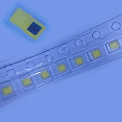 100PCS/Lot SMD LED CSP 1414 3V 3W Cold White 190LM High Power For Lextar TV/LCD Backlight  1.4*1.4mm