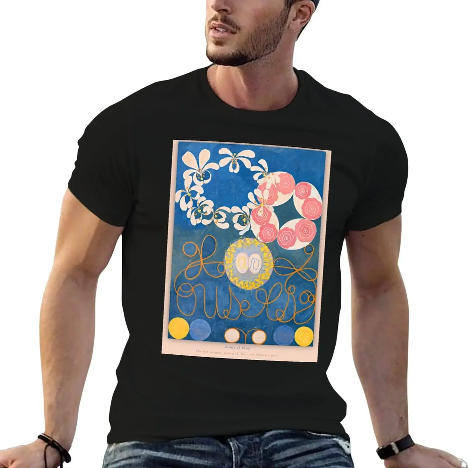 

High Res Hilma af Klint Childhood No.1 1907 T-Shirt Personalized t-shirt blanks vintage shirts men graphic