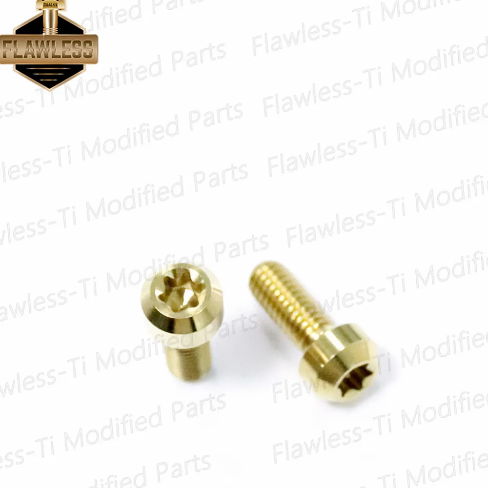 Baut Titanium Gr5 sempurna M6 braket belakang untuk Vespa Sprint 150 primvera 150 S 150