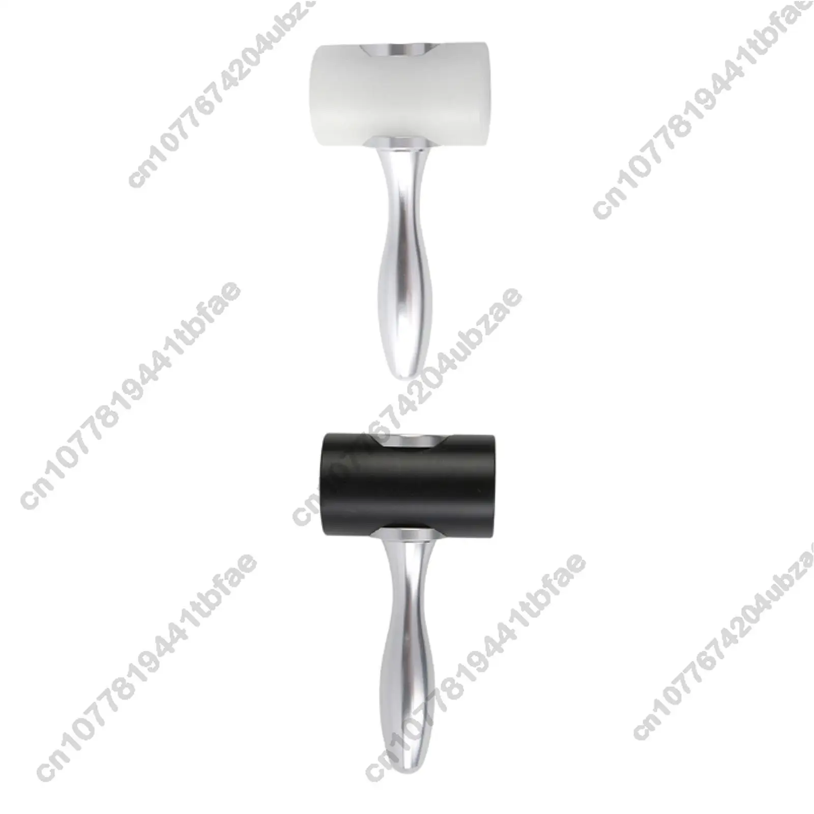 Nylon Leather Carving Hammer Stable Professional Manual Tool Handmade Metal Handle Nylon Hammer for Leatherwork Office Tailor