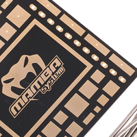 High Quality DIATONE MAMBA Soldering Practice Board 49X49X1.6mm for FPV Beginner New Pilots Improving Soldering Level DIY Parts