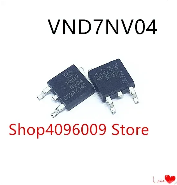 NOVO 10 PÇS/LOTE VND7NV04 VND7 NV04 TO-252