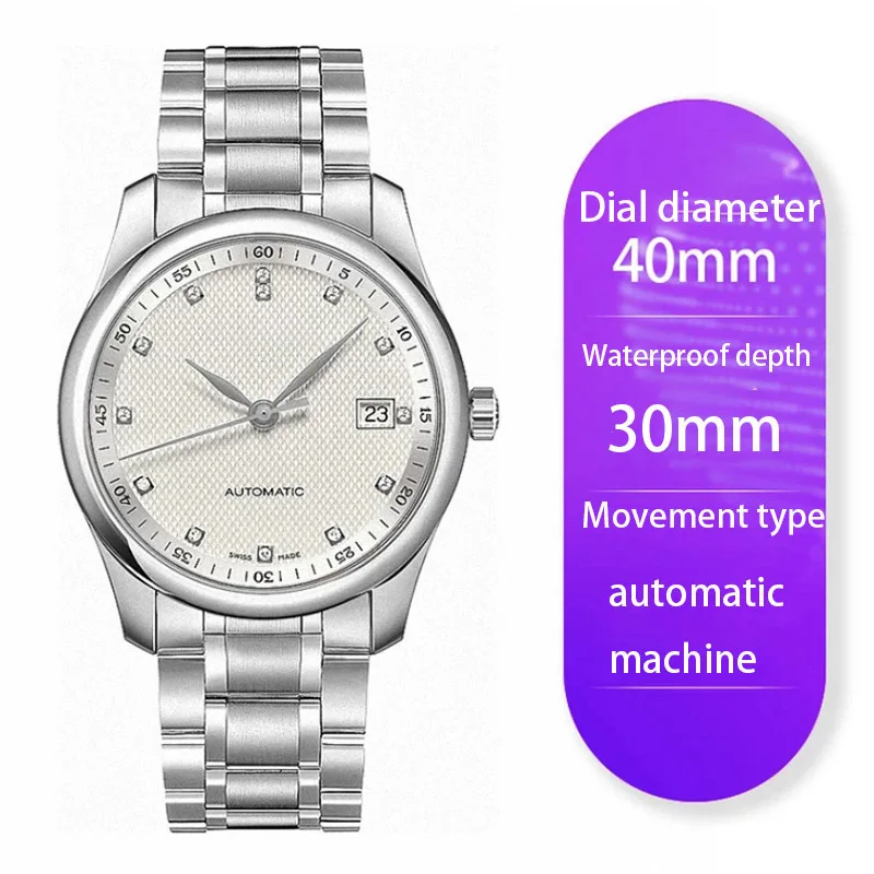 ساعة رجالية أنيقة مع تقويم ذهبي مزدوج، عرض مضيء، وحزام فولاذي قوي، مثالية للسادة العصريات