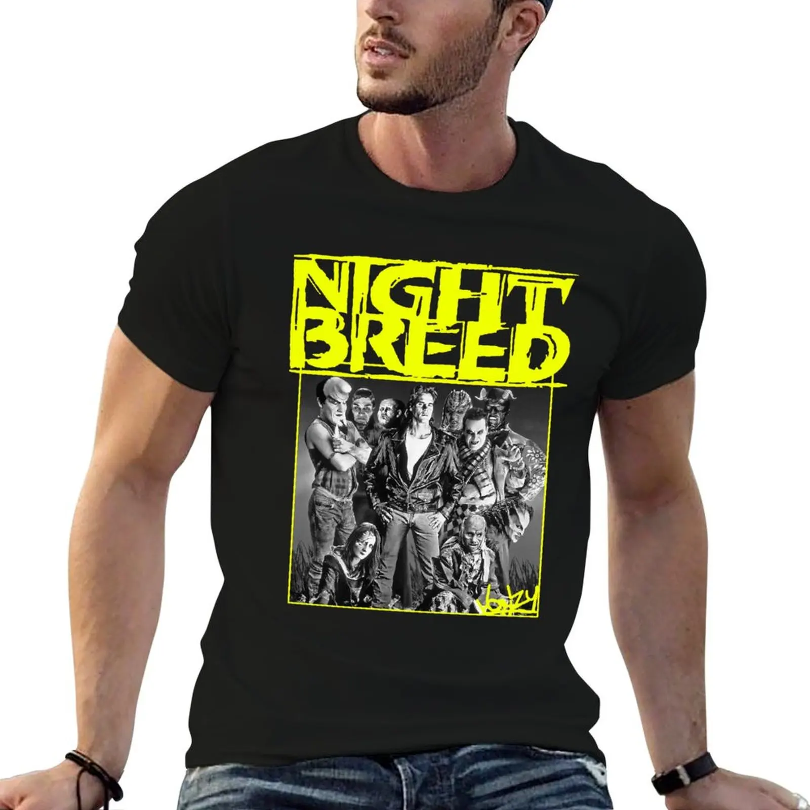 

man custom Cool t print shirt Retro Movie t Nightbreed T-Shirt Day Gift Gifts graphic shirts