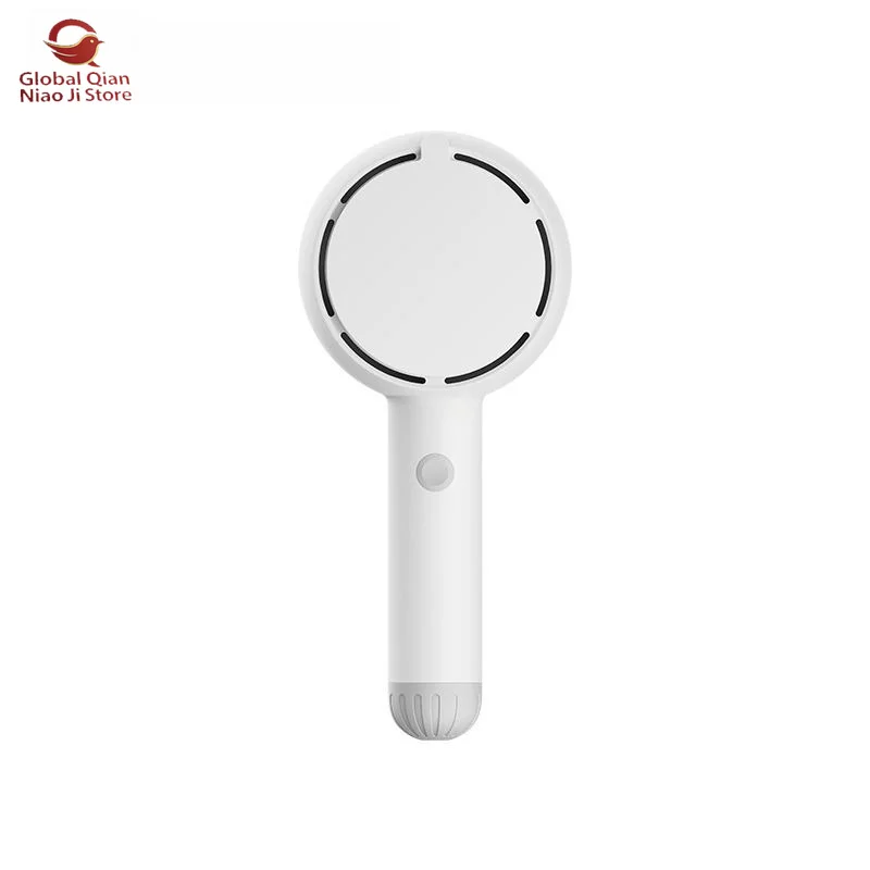 Beauty mirror fan Handheld cosmetic mirror with light Portable silent USB charging Small electric fan in summer