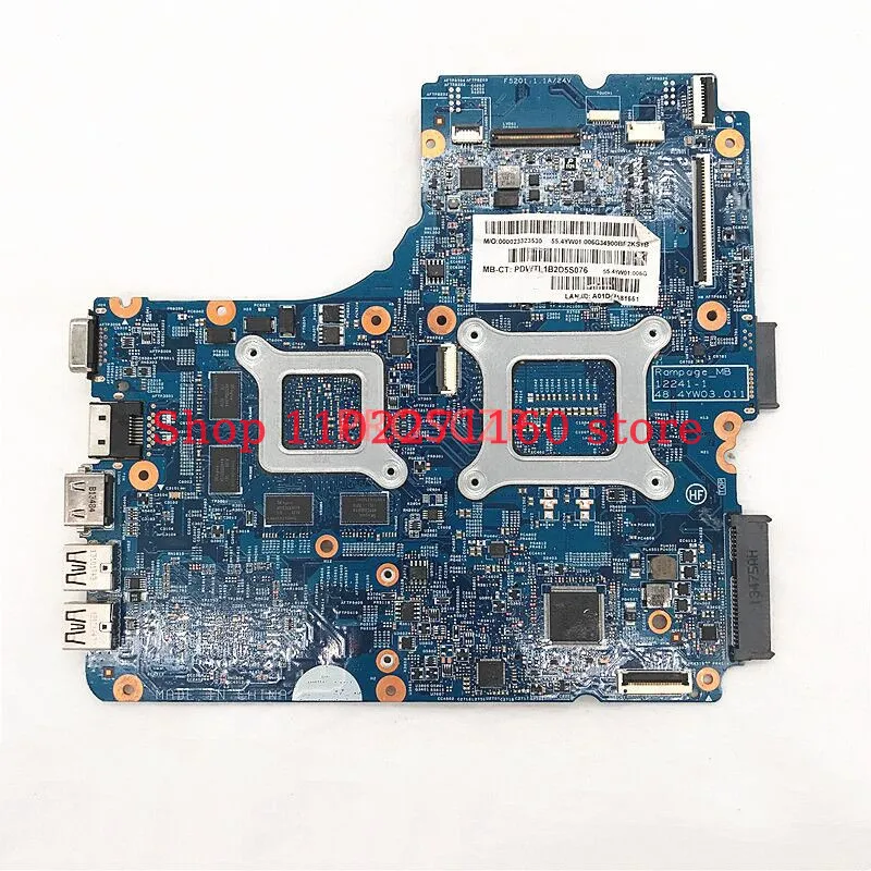 734084-601 734084-501 734084-001 para HP 440 450 470 G1 48.4YW03.011 1 Laptop Motherboard Mainboard 12241-100% Totalmente Testado Bom