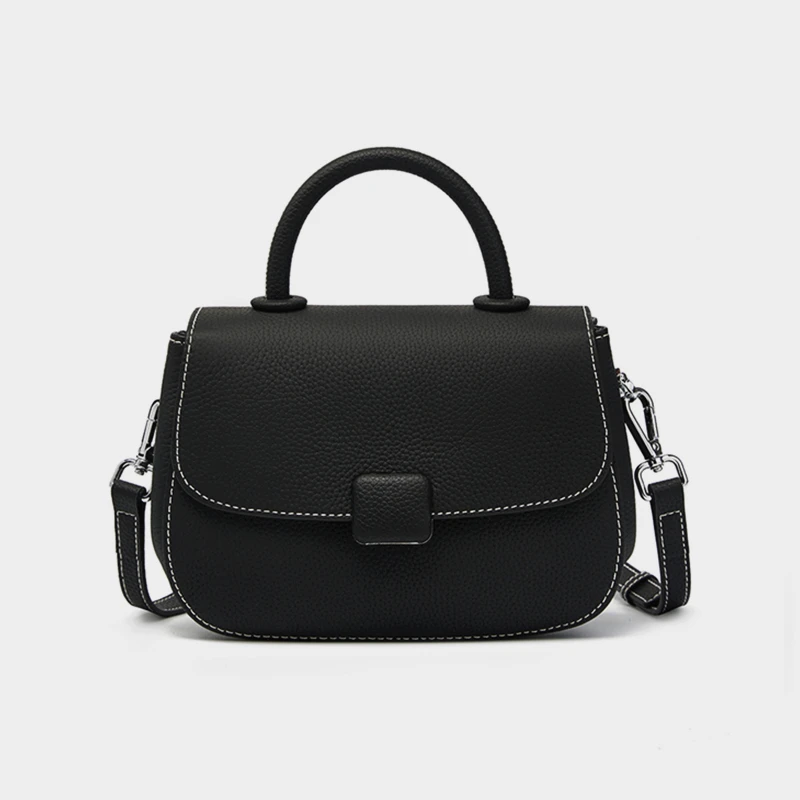 

Hifashion Маленькие сумки-тоут из натуральной яловой кожи для женщин 2025 Роскошные дизайнерские женские сумки через плечо с верхней ручкой