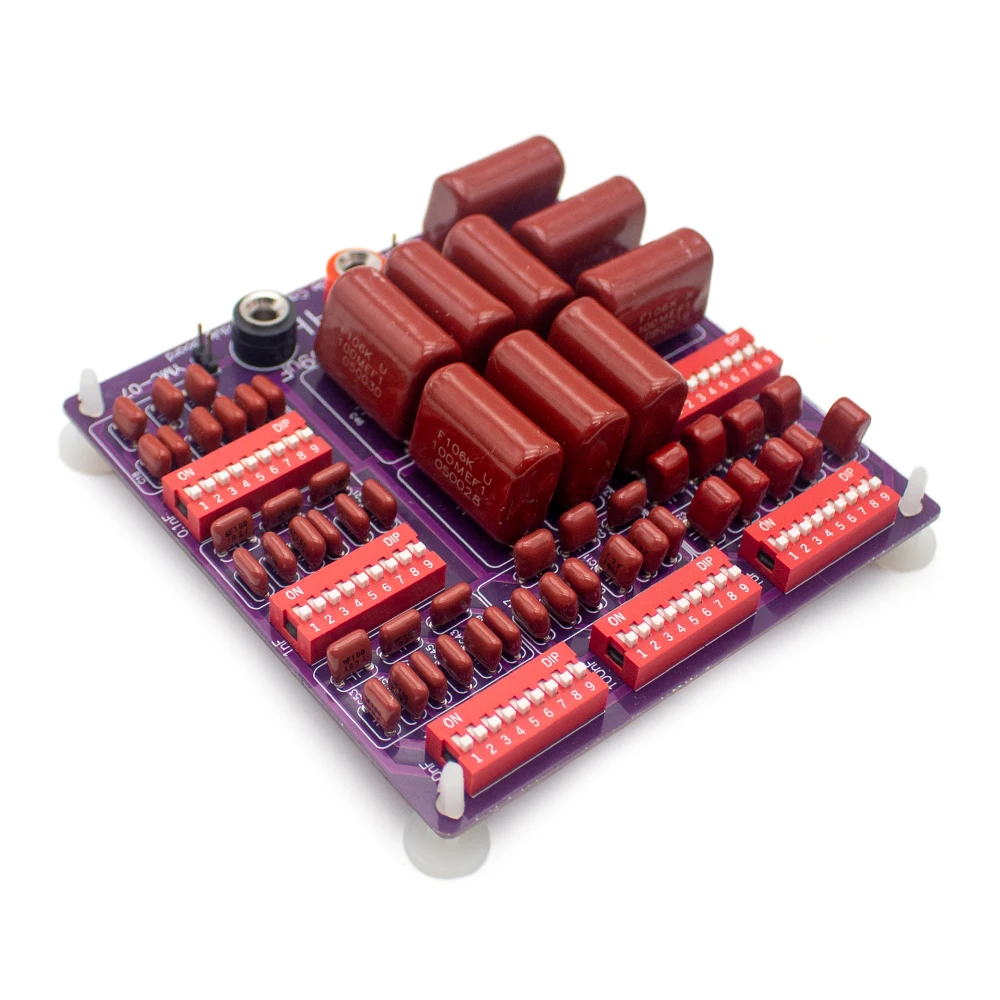 6-Decade Programmable Capacitance Box 0.1nF – 99.9999μF