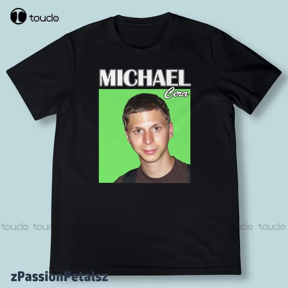 Michael Cera T-Shirt Michael Cera Unisex T-Shirt Black Tshirt For Women Outdoor Simple Vintag Casual T Shirts Xs-5Xl Custom Gift