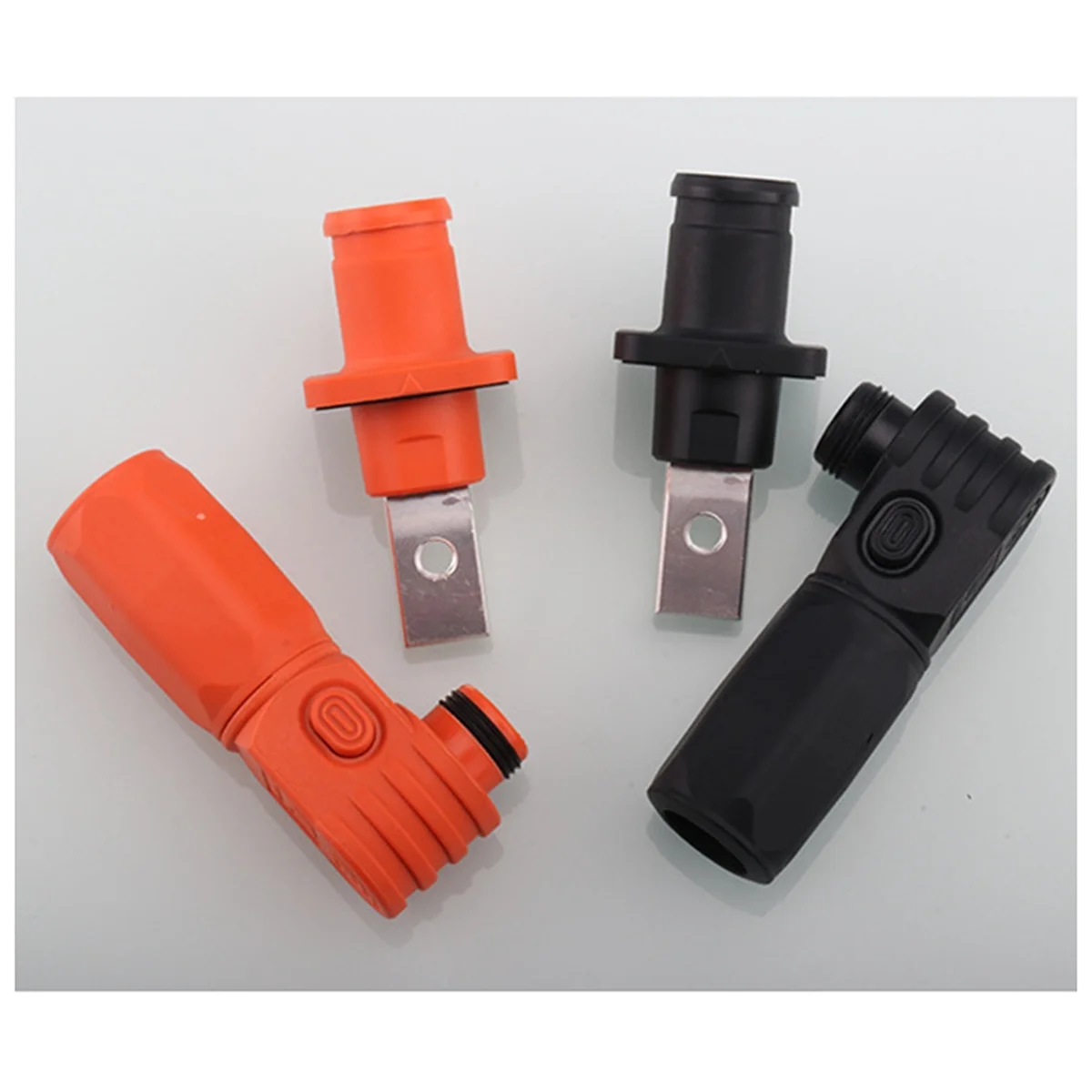 NEW!! Battery Box Terminal Connector 200A Detachable Quick Plug Terminal Flame Retardant IP67 Single Core 200A Orange