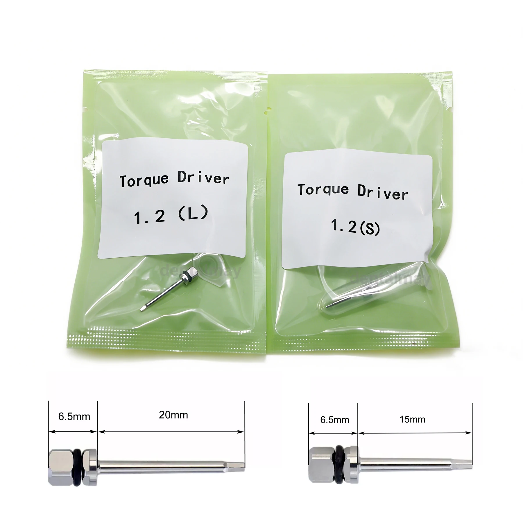 

Implant Dental Torque Driver Hex 1.2mm Screw Driver Fit Compatible Hiossen 15mm 20mm