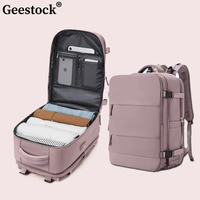 Geestock Travel Backpack Ryanair 40x20x25 Suitcase Trip Cabin Bag Travel Laptop Backpack Large-Capacity Carry On Luggage Mochila
