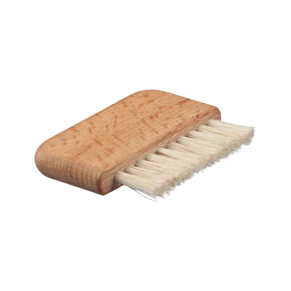 Brosse à ongles en poils de overpour le nettoyage et le polissage des doigts, élimine la poussière et la poudre, accessoire de soins