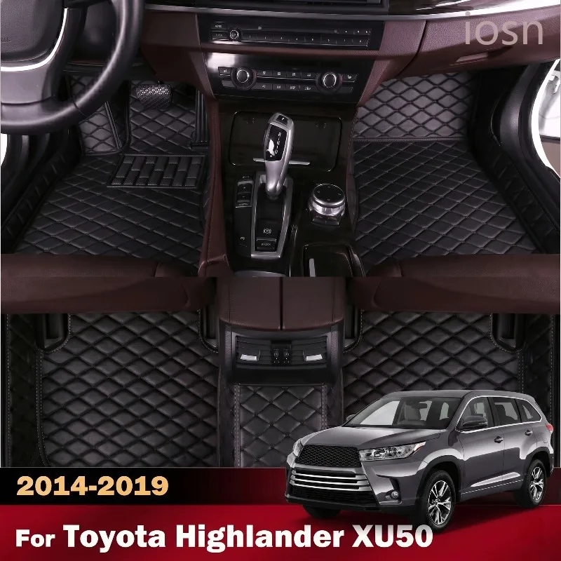 custom-3d-car-floor-mats-for-toyota-highlander-xu50-2014-2019-all-weather-waterproof-full-cover-auto-interior-accessories-rugs