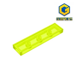 Gobricks GDS-563 타일 1x4 레고 2431과 호환 가능 91143 어린이 DIY 빌딩 블록 기술 조각