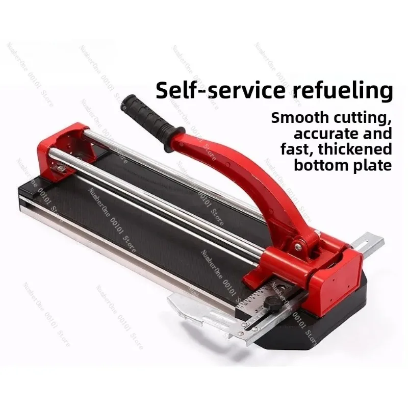 Aluminum Alloy Manual Tile Cutter Push Pull Action for Ceramic Tile Porcelain Flooring Cutting Tool