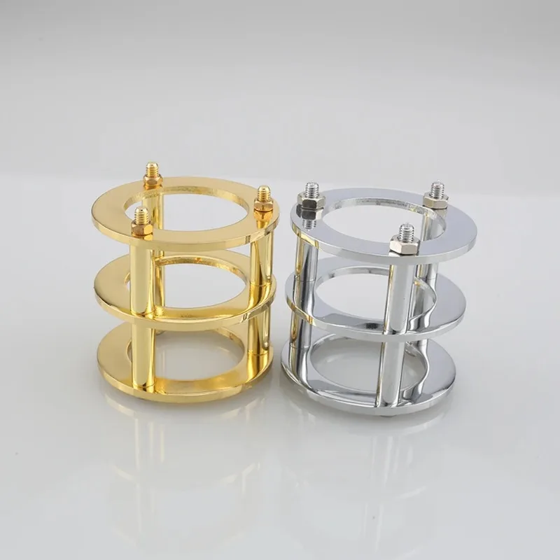 

Digital tube power amplifier tube machine protective cover pure copper chrome plated/bright silver 12at7/ecc81/ecc8