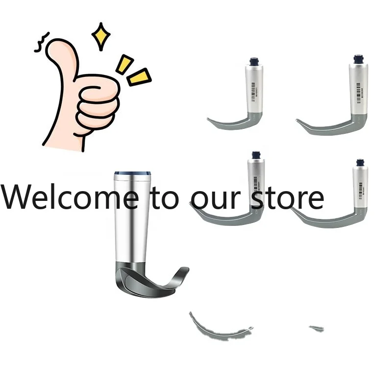 

Высококачественный многоразовый видеоларингоскоп Besdata, набор видеоларингоскопов с 3-дюймовым ЖК-дисплеем для клинической интубации