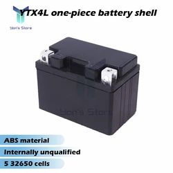 1Pcs YTX4L 12V4ah Motorcycle Starter Lithium Battery Embedded Plastic Protective Case