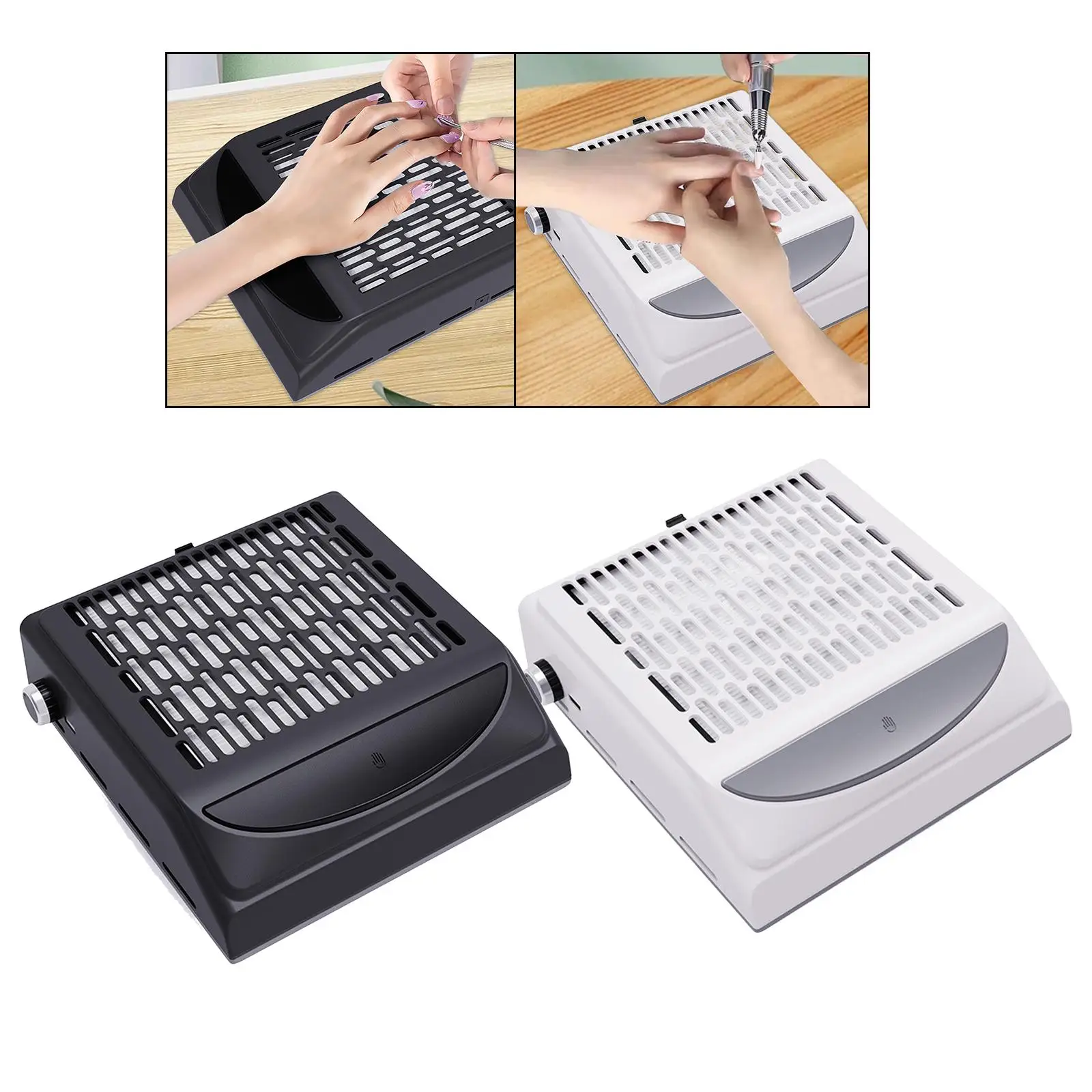 100W Eletric Nail Dust Cleaner Low Noise Convenient Professional Home Personal Use Easy to Use Multiple Uses Adjustable Speed