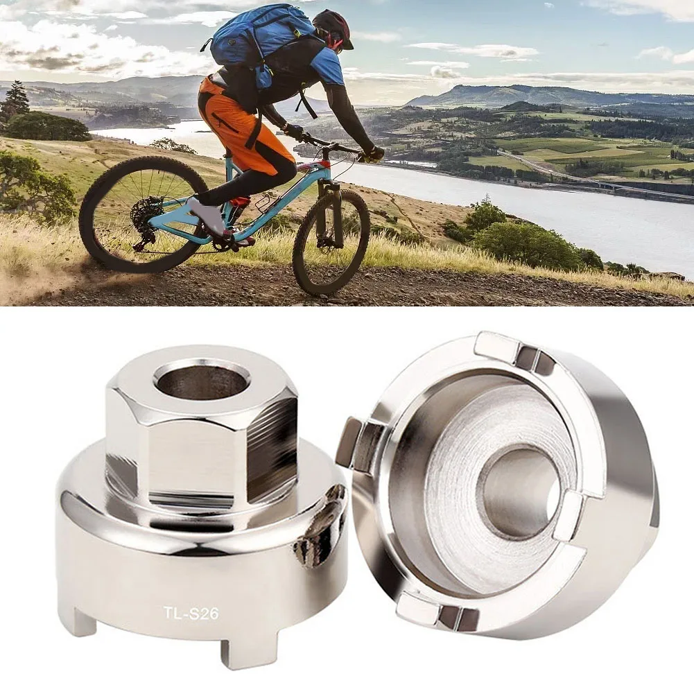 Single Speed Bike Freewheel Remover Tool Compatible with 16T 17T 18T Fixed Gear Hubs 4 Notch Design 40.8mm Diameter