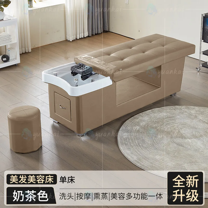 

Интегрированные стулья для шампуня для сбора ушей, фумигация, специальное использование, парикмахерская, простые стулья для шампуня, парикмахерская, лежа, плоская мебель Cadeira