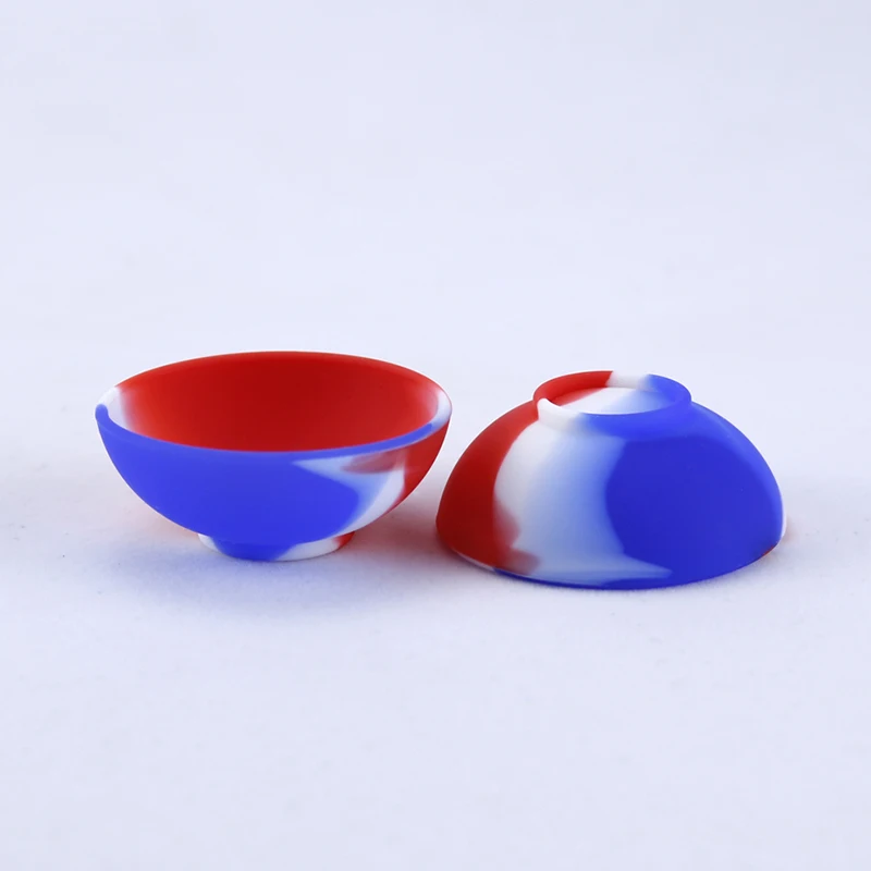 1pc Mini Silicone Bowls, Tobacco Silicone Bowl, Multicolored Pinch Bowls, Reusable Snack Bowls, Silicone Condiment Bowls