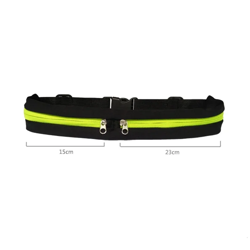 Sports Bag Waterproof Adjustable Anti-theft Pack Sport Belt Bag Running Waist Pocket Bag Outdoor Jogging Cycling Running Bag