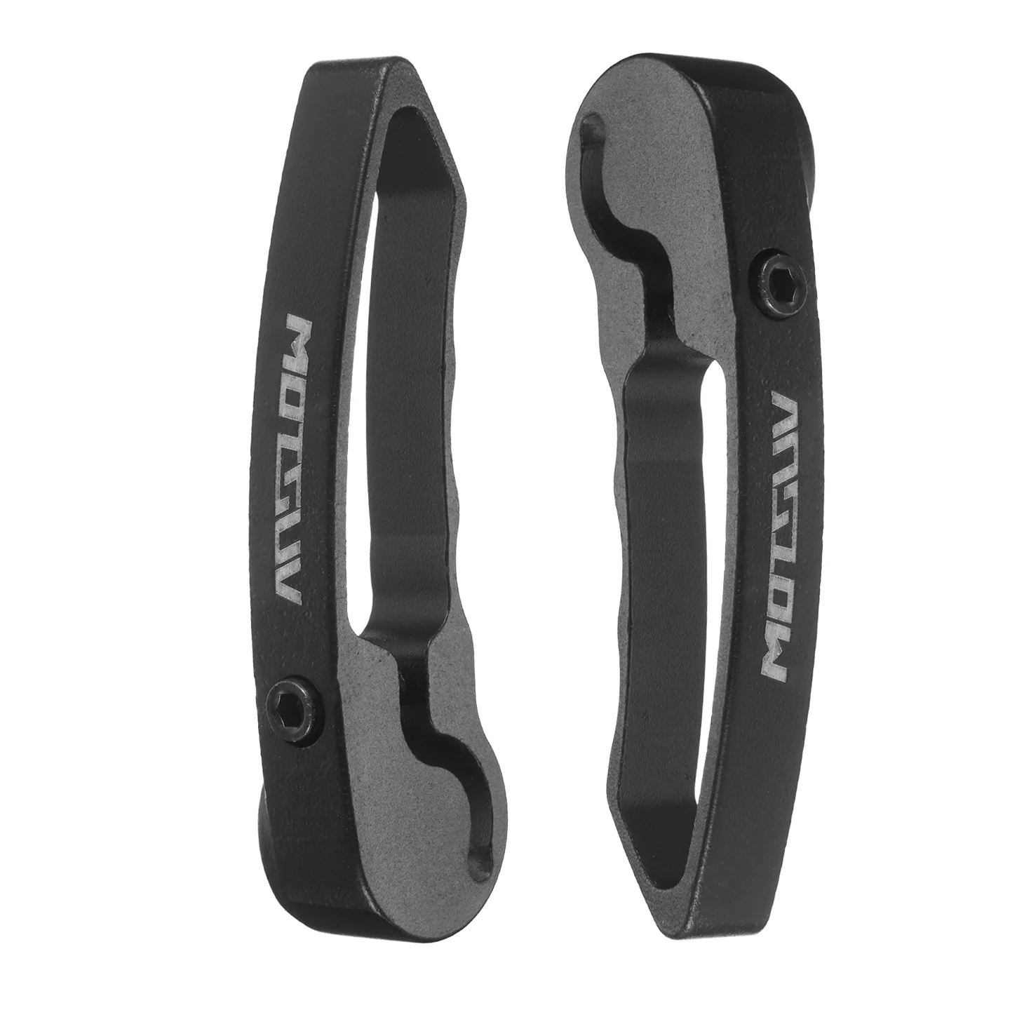 Mountain bike sub-handlebars folding bike CNC hollowed-out small ultra-light aluminum alloy horn sub-handlebars station bike sub