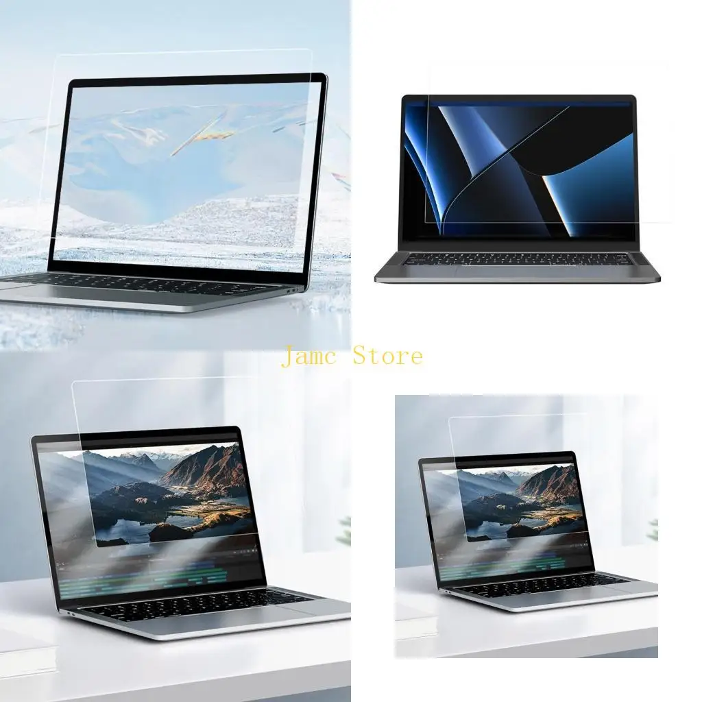 LX0B for NILLKIN Laptop Screen Protector for Pro 14 / 16 Full Coverage PET Film