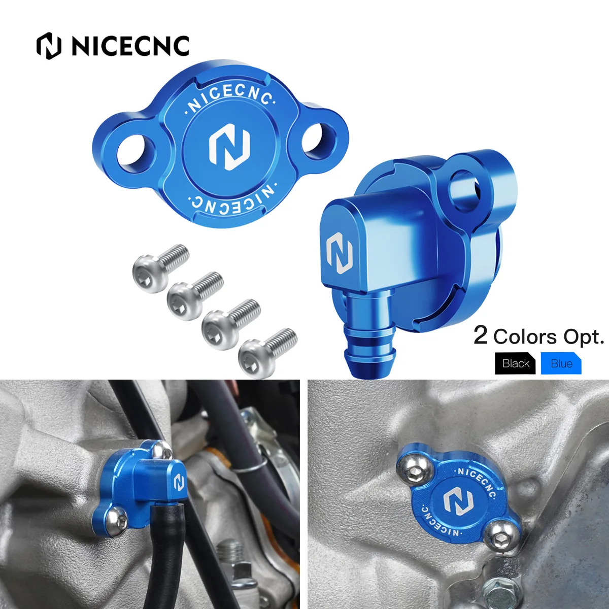 

NICECNC For Yamaha YZ250 1999-2024 YZ250X 2016-2023 YZ 250 250X Motocross Cylinder Power Exhaust Valve Holder Cover Guard 2022