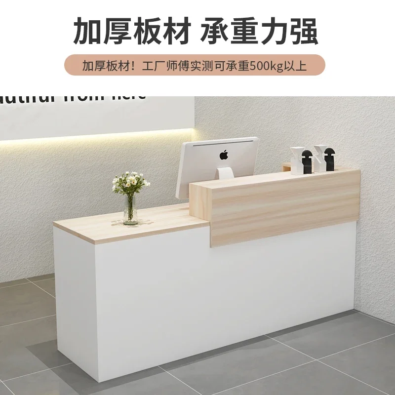 Checkout page Company Reception Desk Painting Front Desk Clothing Store Milk Tea Shop Convenience Store Beauty Salon Small Bar