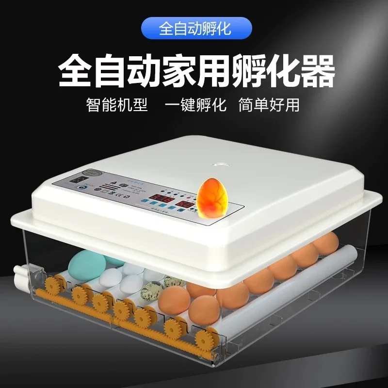 Small Automatic Water‑bed Egg Incubator Smart Hatching Box For Chicken Duck Goose Pigeon Parrot Household Breeding Hatching