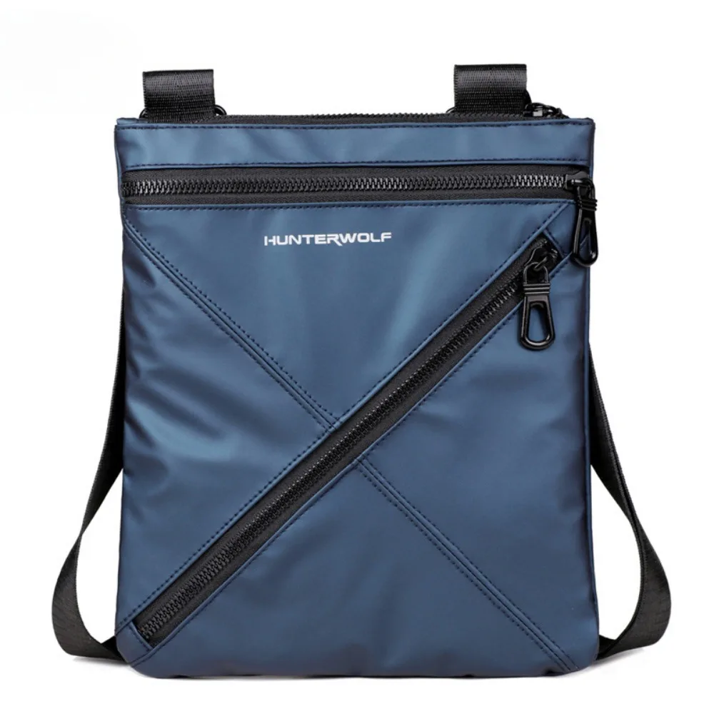 Wasserfeste Herrentasche, Umhängetasche, Lässige Crossbody-Tasche mit Großer Kapazität, Modischer Herrenrucksack – Detail 4