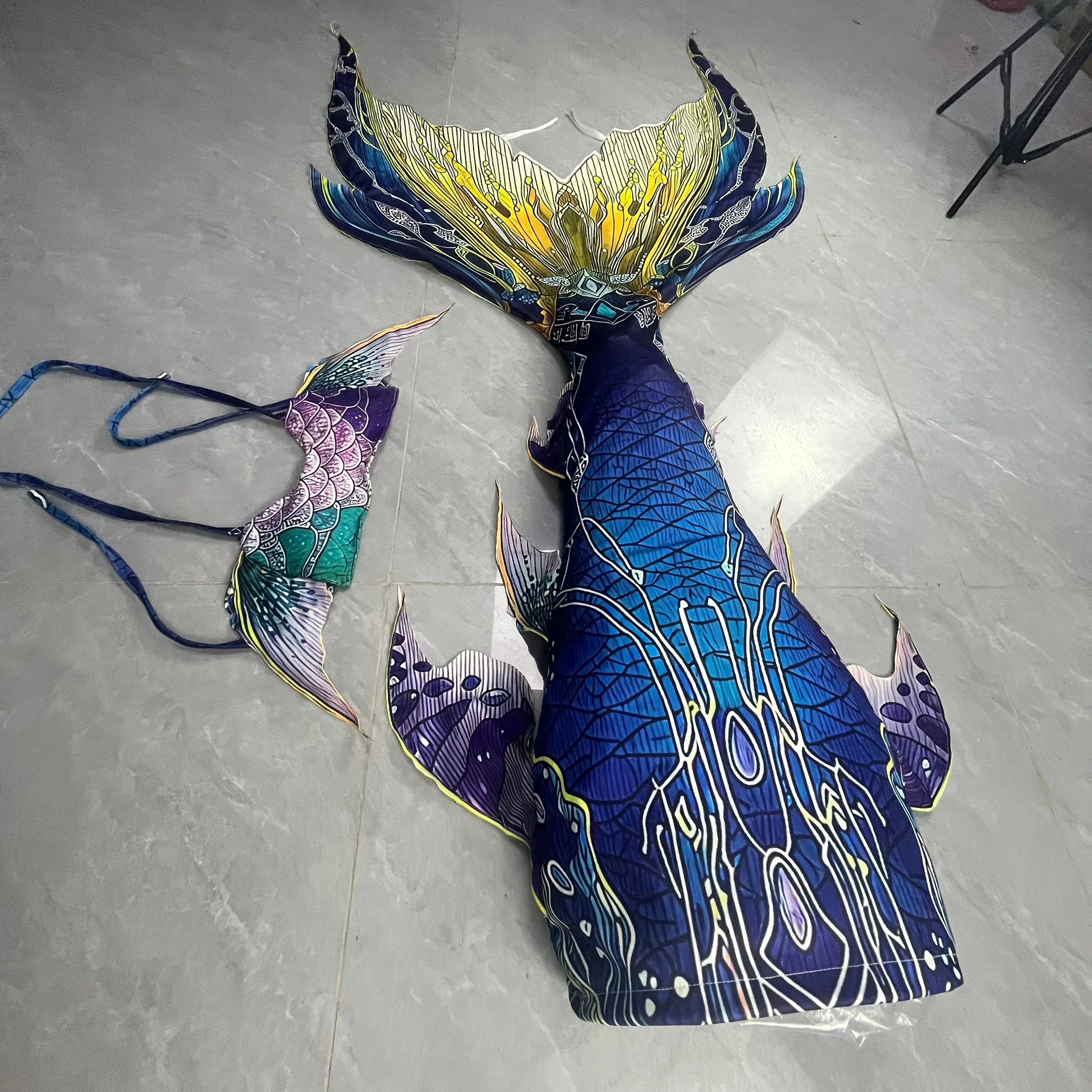 Original Mermaid Tail High-End Custom Freediving Photo Swimsuit Mermaid Skirt view 6