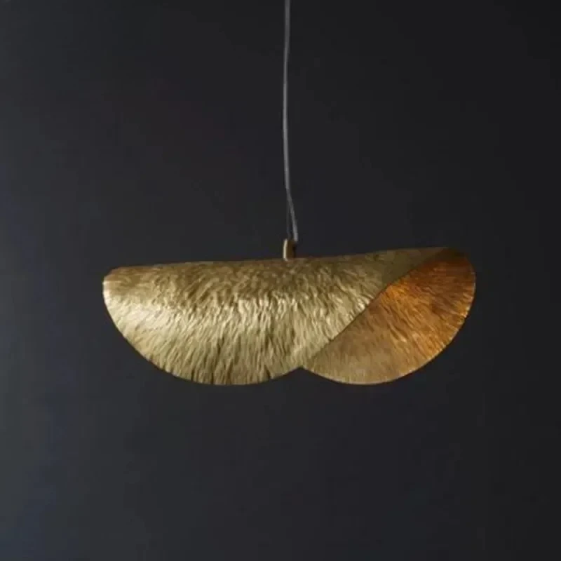 2026 Chinese Lotus Leaf Chandelier Zen Tea Table Hot Pot Kitchen Retro Creative Light Luxury Staircase Bar Decorative Lighting
