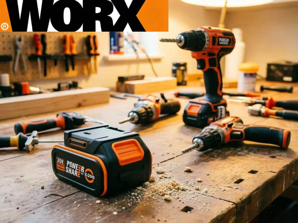 

WORX 20V Replacement Battery For Cordless Hot Melt Glue Gun Soldering Iron Tools Safe Stable For DIY Craft And Repair Work