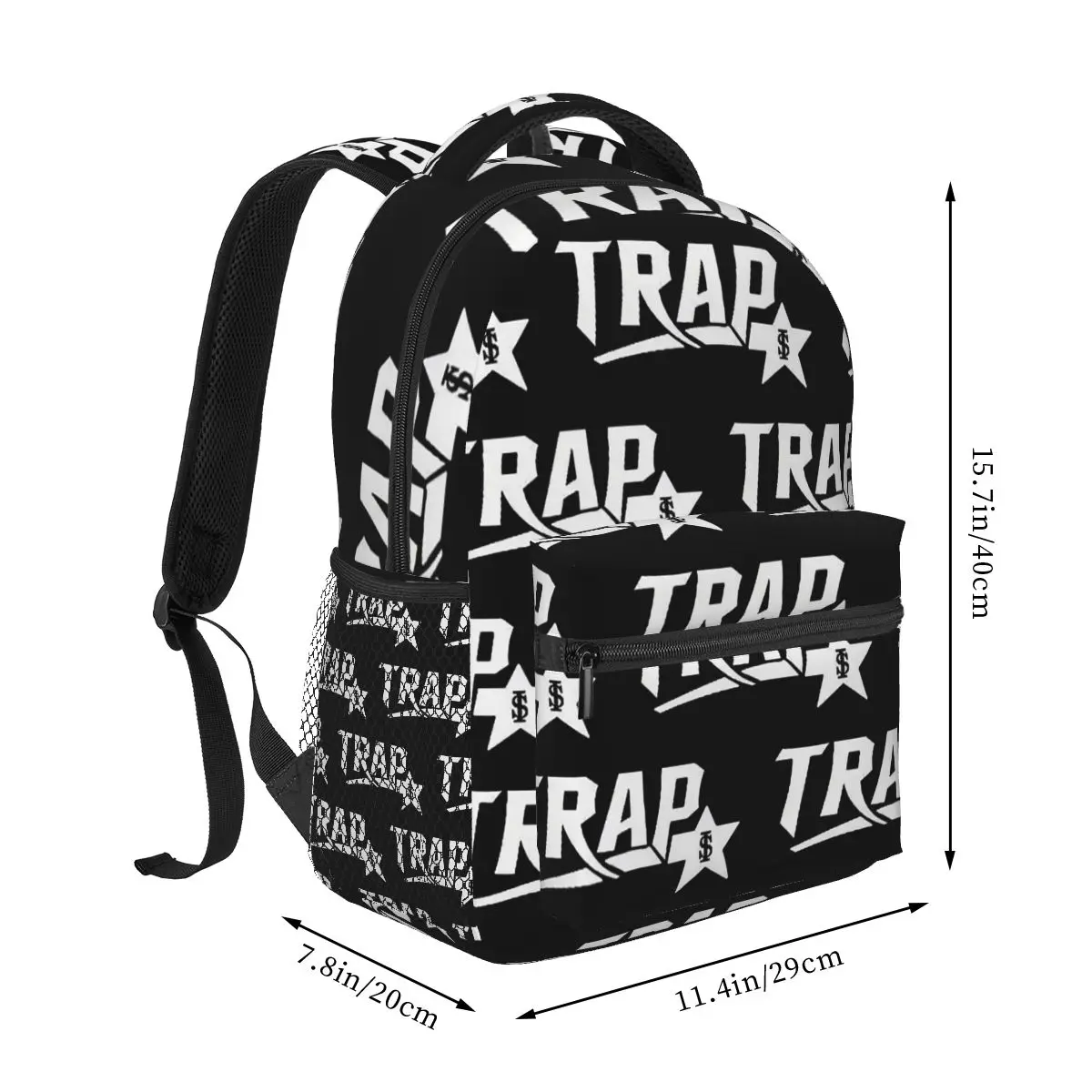 Trapstar Jacket Backpacks Boys Girls Bookbag Children School Bags Cartoon Kids Rucksack Shoulder Bag Large Capacity