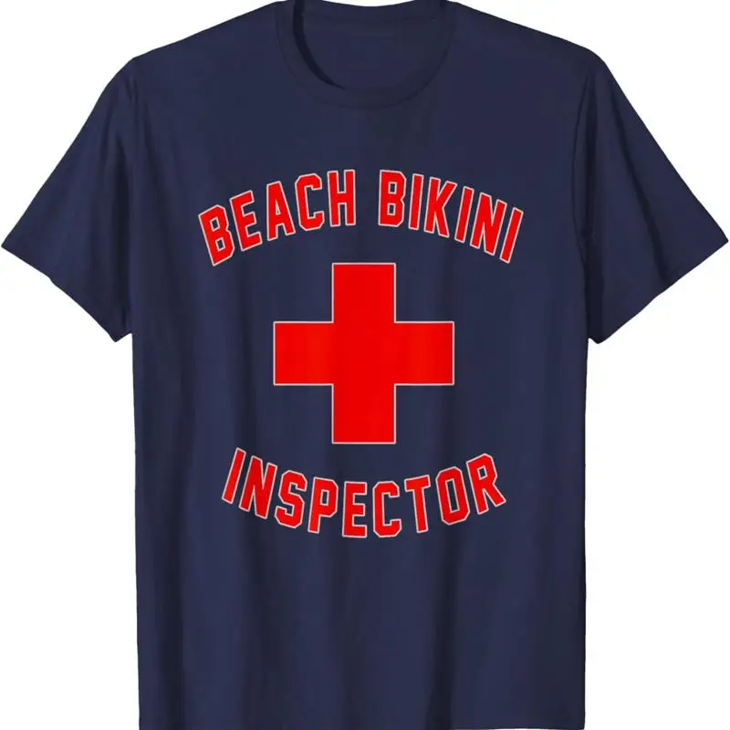 

Beach Bikini Inspector Hot Swimming Pool Ocean T Shirt