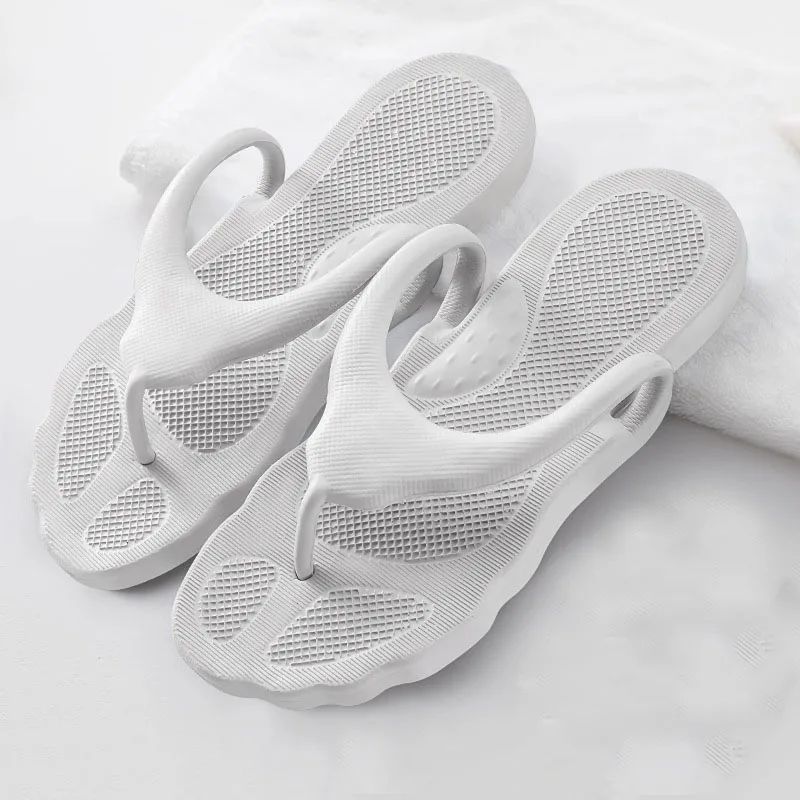 الأزواج رحلة السفر المحمولة للطي النعال 2025 الصيف كعب مسطح الشاطئ الوجه يتخبط امرأة عدم الانزلاق كليب تو الشرائح في الهواء الطلق #3